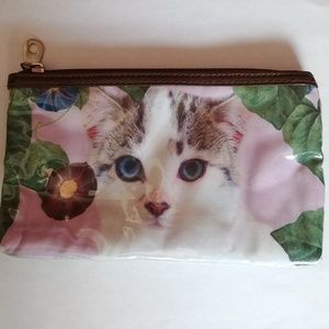 Cat Kitty Cosmetic Bag